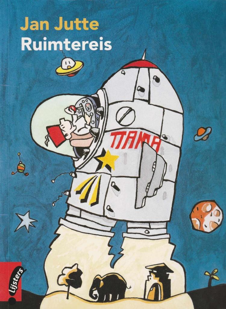 Ruimtereis - Jan Jutte"", Ophalen of Verzenden, Zo goed als nieuw, Jan Jutte, Fictie algemeen