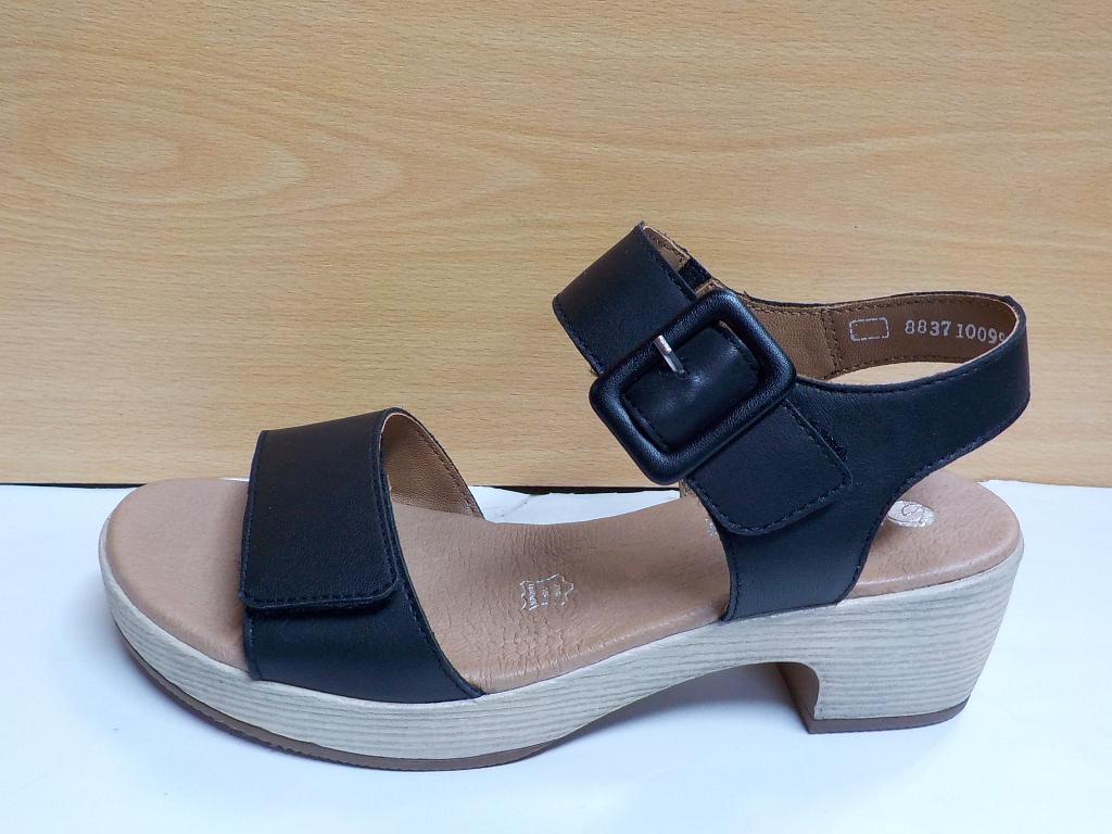 Zwarte sandalen Remonte maat 38, Zwart, Nieuw, Rieker Schuh AG, Sandalen of Muiltjes