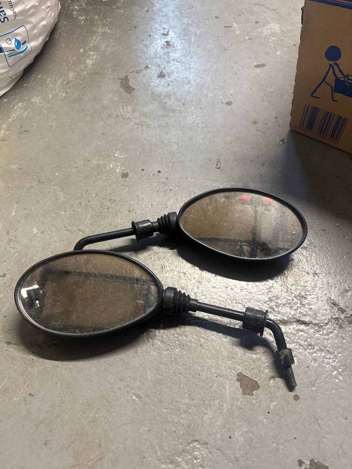 Originele Piaggio Zip Spiegels, Ophalen of Verzenden, Gebruikt, Overige typen, Piaggio