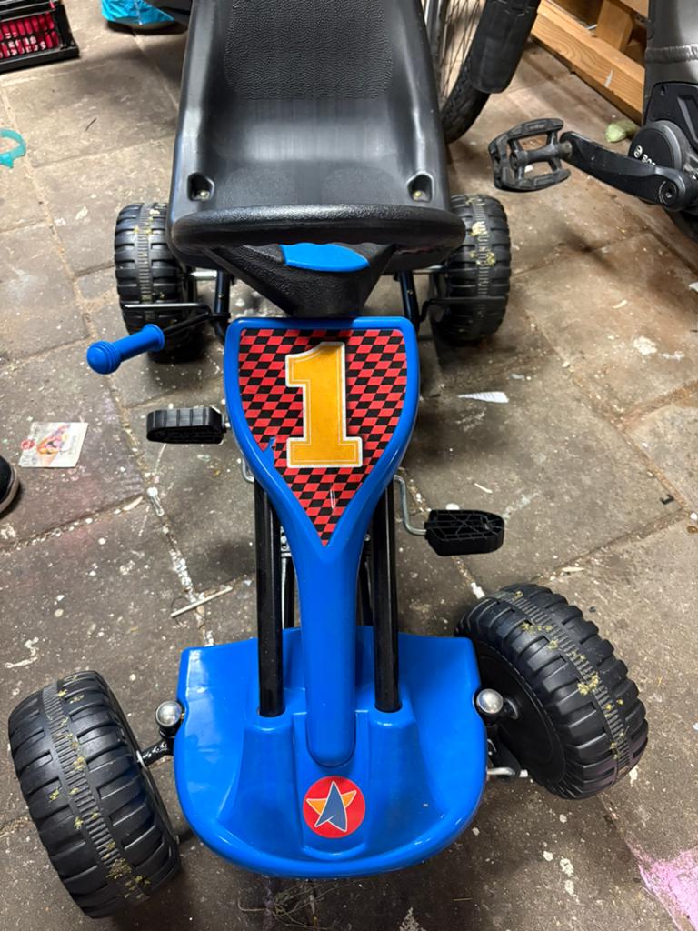 Kinder skelter, Ophalen, Gebruikt, Geen, Trapvoertuig