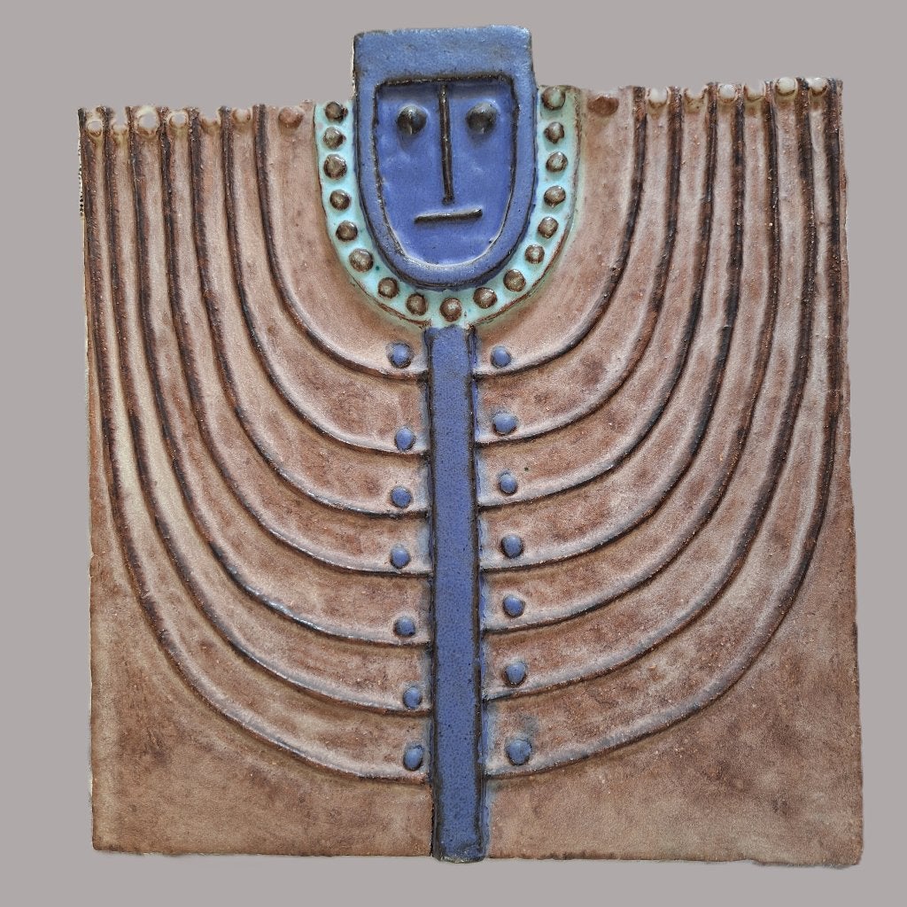 keramische decoratieve wandplaat, Antiek en Kunst, Ophalen