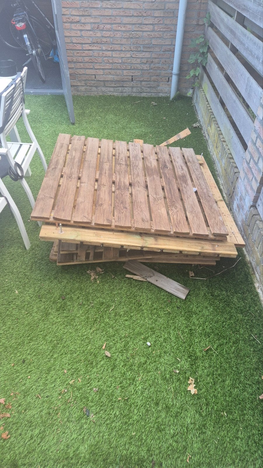 Gratis hout, Ophalen, Gebruikt, Hout