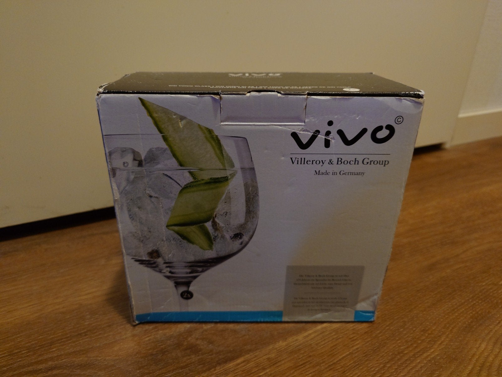 Vivo Villeroy & Boch - Gin Tonic glazen 2 stuks - NIEUW, Ophalen, Nieuw, Glas, Overige merken