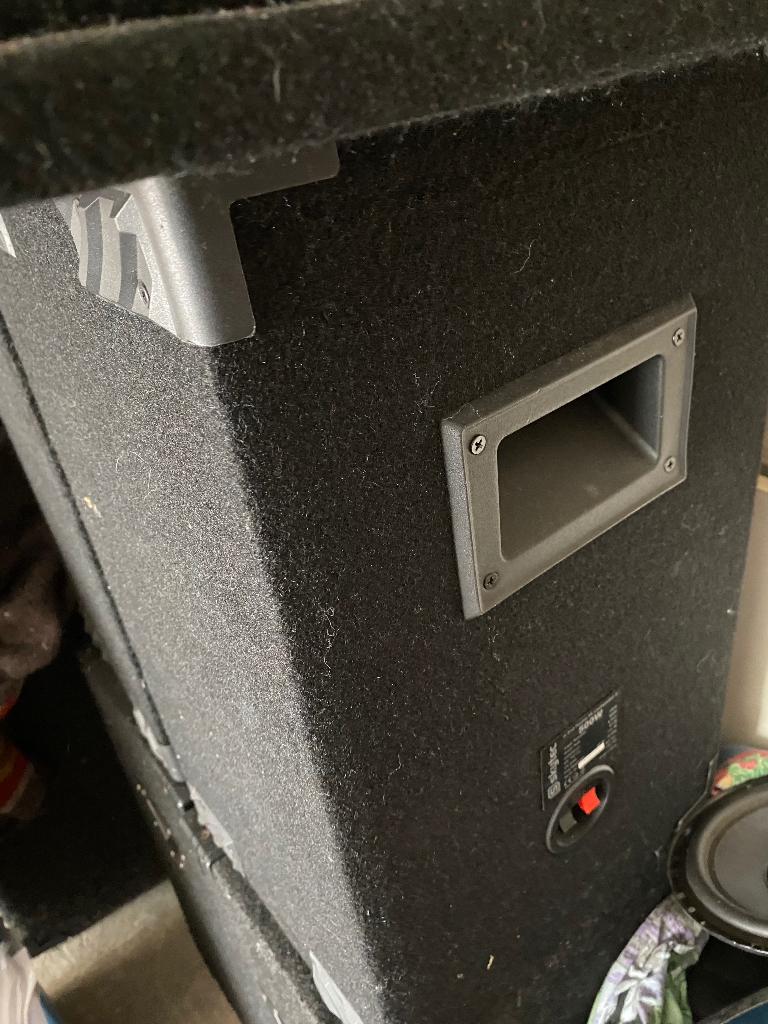 Dj apparatuur met 6 speakers, Ophalen, Zo goed als nieuw, Overige merken