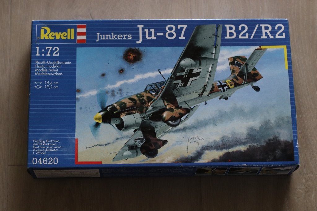 Junkers Ju-87 B2/R2 Revell 1/72, 1:72 tot 1:144, Revell, Nieuw, Ophalen of Verzenden