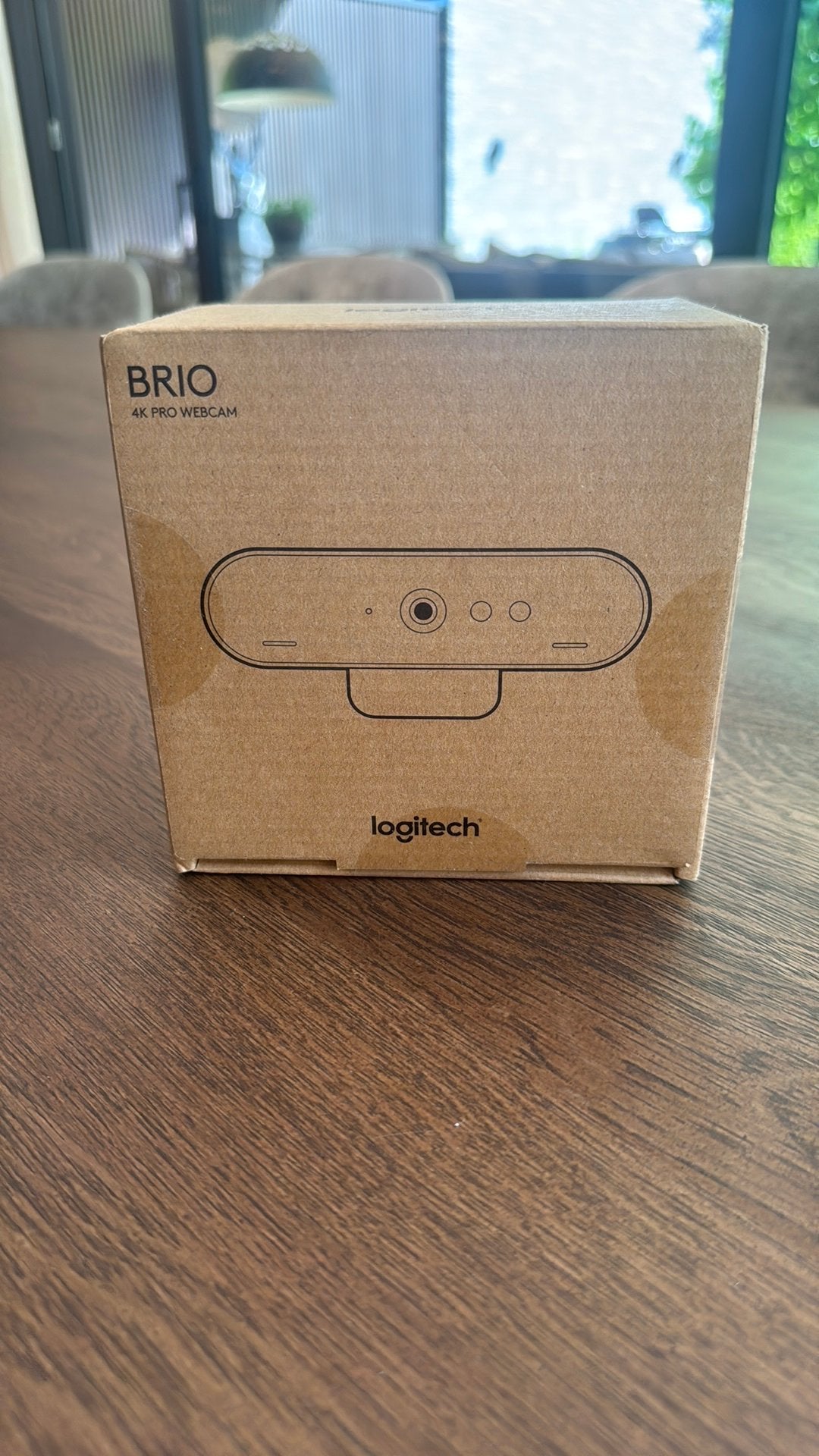 Logitech BRIO 4k pro webcam, Computers en Software, Webcams, Verzenden, Zo goed als nieuw
