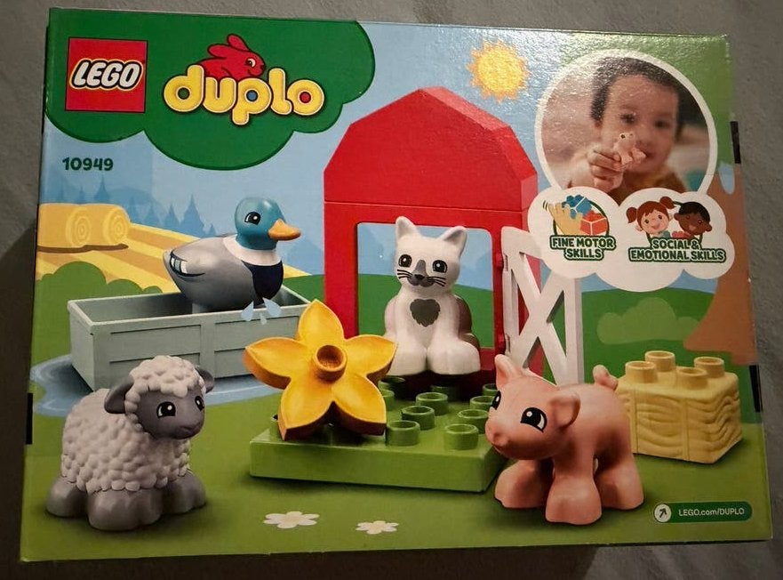 LEGO DUPLO Mijn Eerste Boerderijdieren (10949) – NIEUW, Lego, Nieuw, Ophalen of Verzenden, Complete set
