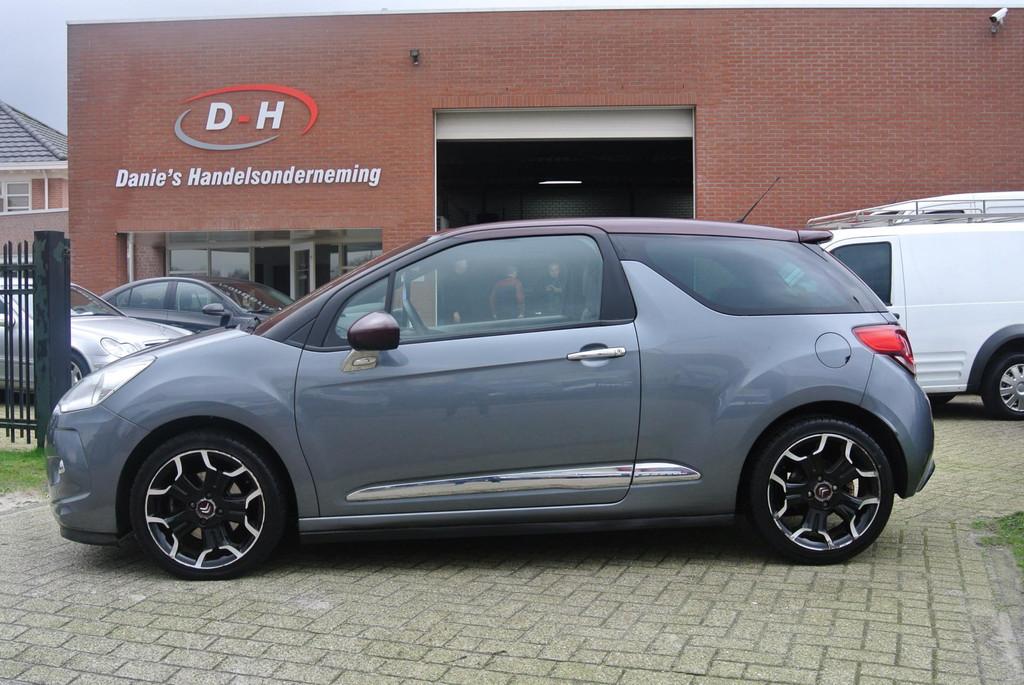 Citroen DS3 1.6 THP Sport Chic leder inruil mogelijk nap, Auto's, Euro 5, 15 km/l, Gebruikt, 49 €/maand