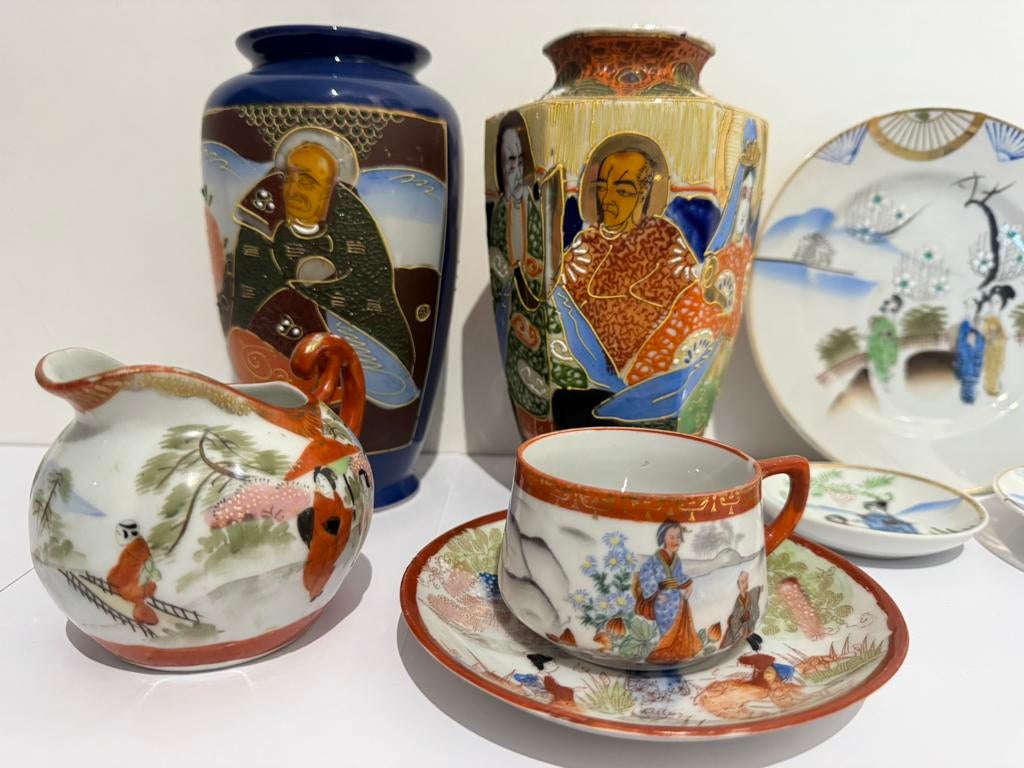 Set Satsuma & Japans servies, Ophalen of Verzenden