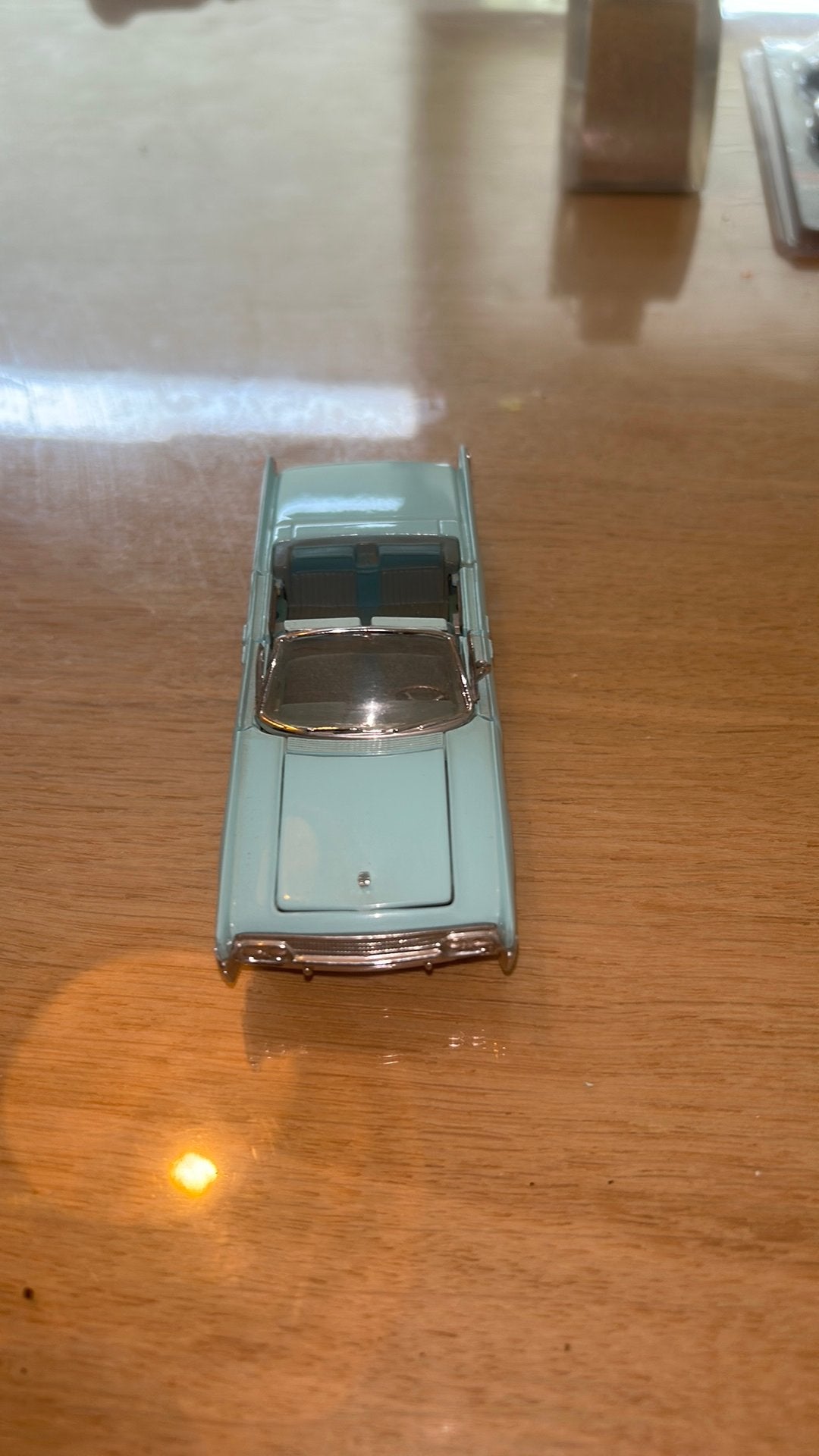 Franklin Mint Lincoln Continental 1:43, Verzenden, Zo goed als nieuw, Auto, Overige merken