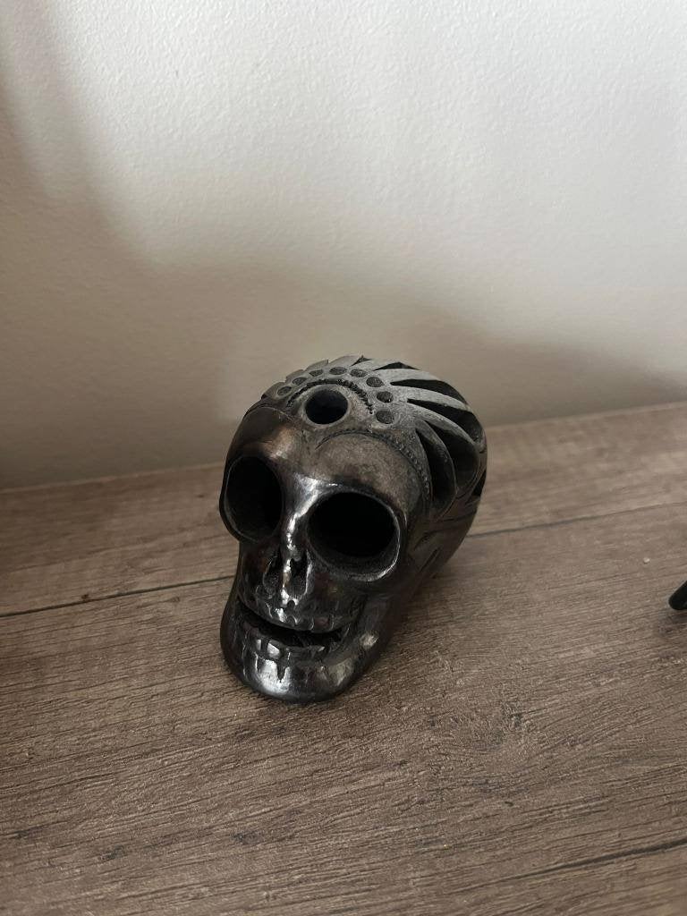 Beeldje van doodskop / skull, Ophalen of Verzenden, Zo goed als nieuw, Dier
