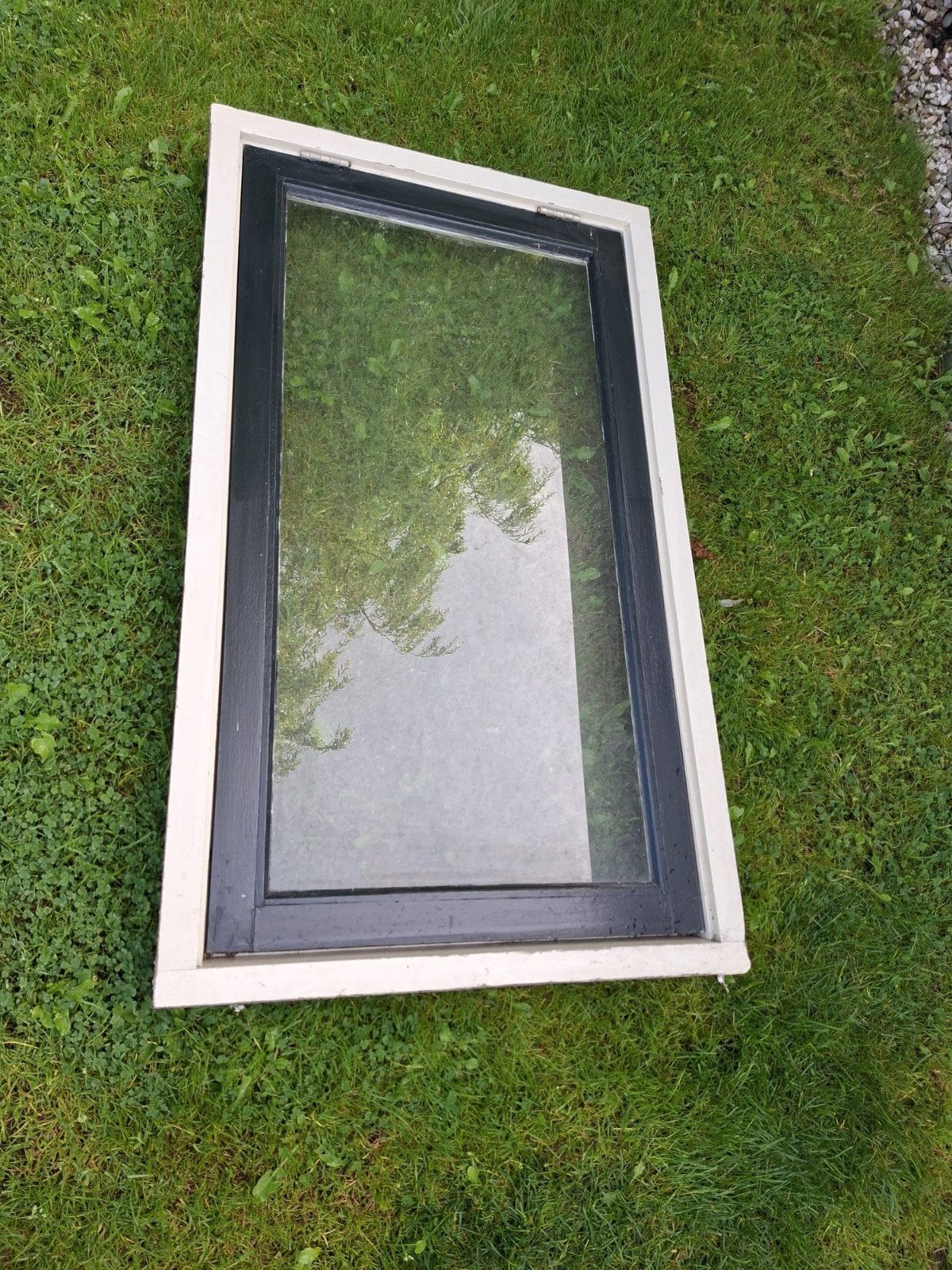 Kozijn met uitzetraam, Ophalen, Minder dan 80 cm, Gevelraam of Ruit, 120 tot 160 cm