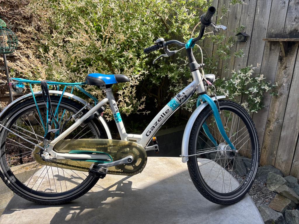 Gebruikte fiets, Fietsen en Brommers, Fietsen | Meisjes, Ophalen, Terugtraprem, 22 inch, Gebruikt