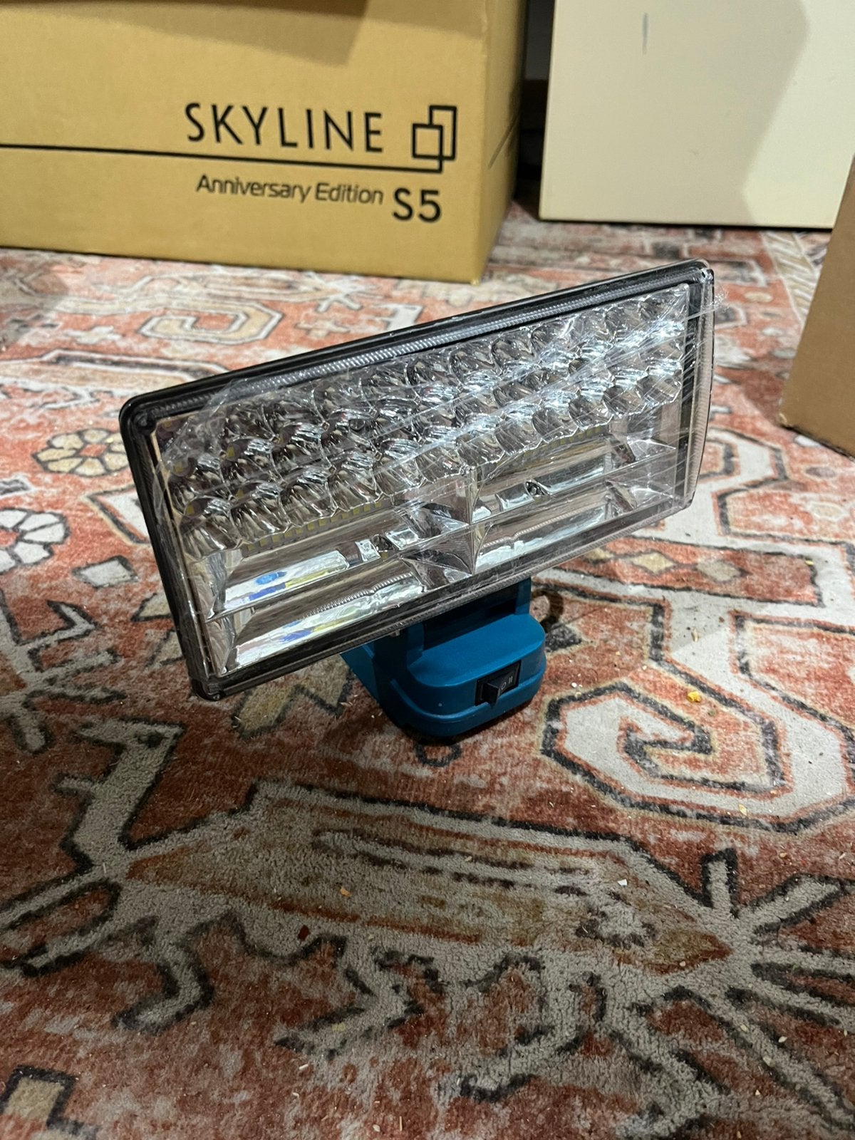 Bouwlamp voor op makita accu, Doe-het-zelf en Verbouw, Bouwverlichting, Ophalen of Verzenden, Zo goed als nieuw, Minder dan 50 watt