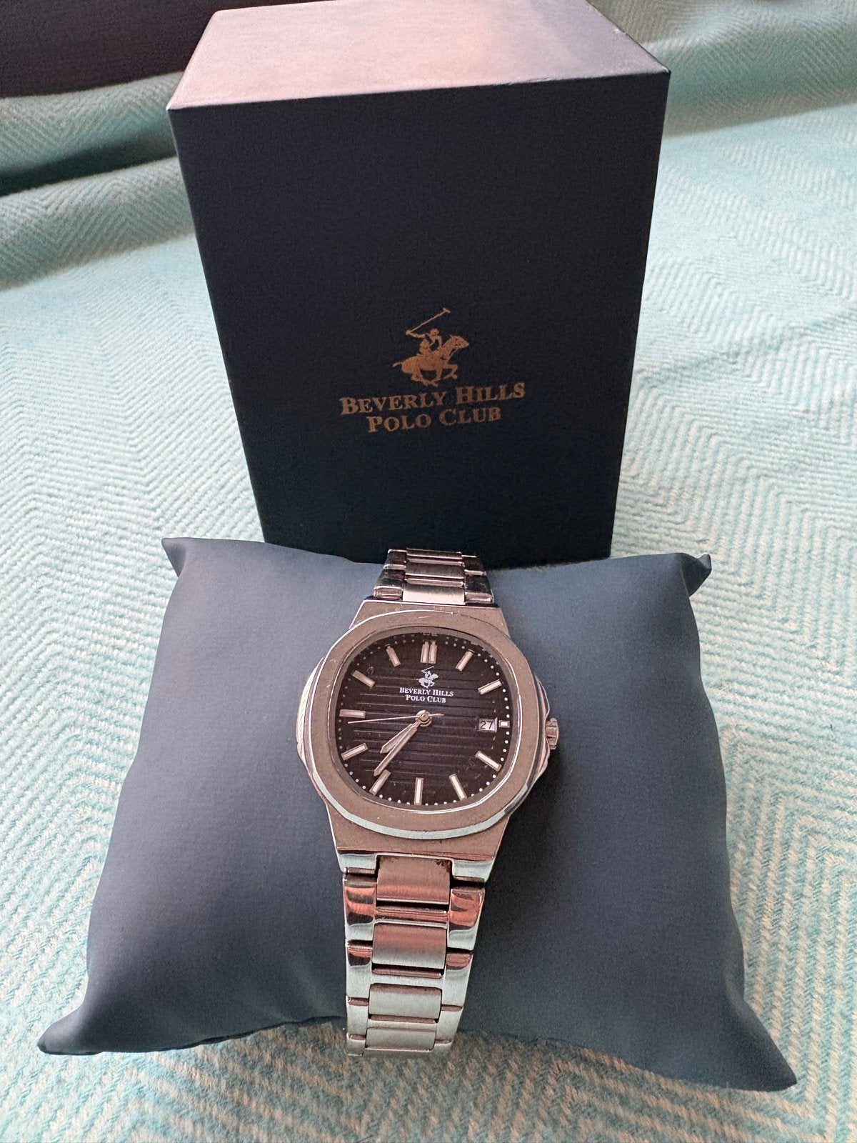 Beverly Hills Polo Club horloge - Zo goed als nieuw, Overige merken, Staal, Polshorloge, Ophalen of Verzenden