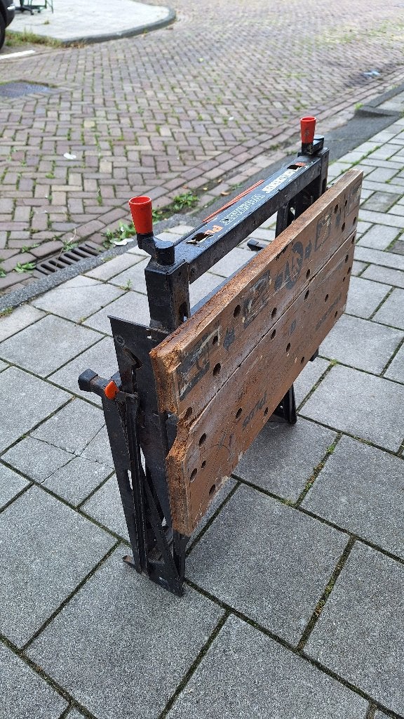 Werkbank, Doe-het-zelf en Verbouw, Werkbanken, Ophalen, Gebruikt, 70 tot 120 cm, Inklapbaar