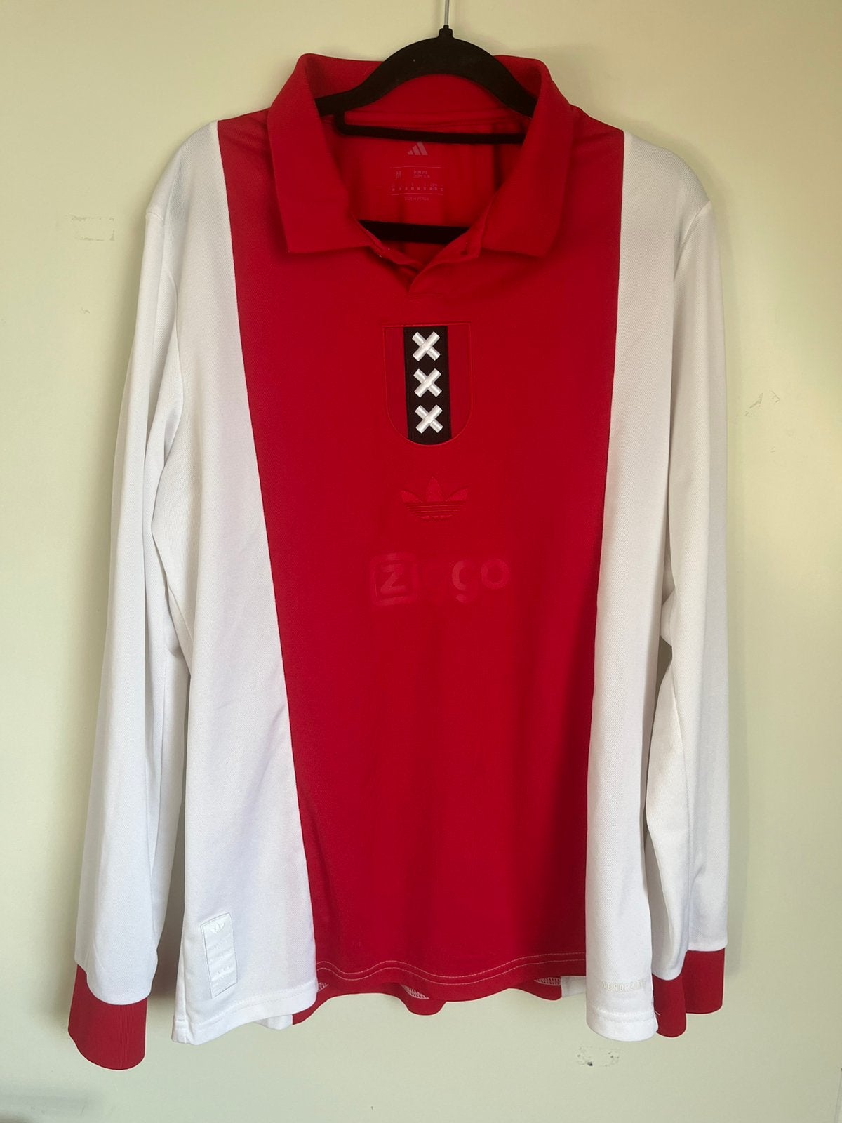 Ajax 125 jaar jubileum shirt officieel, Maat M, Ophalen of Verzenden, Zo goed als nieuw, Shirt