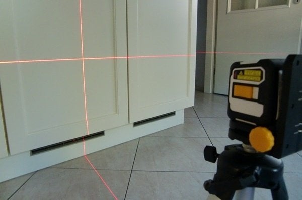 Laserliner kruislaser met ontvanger en statief, Ophalen of Verzenden, Zo goed als nieuw