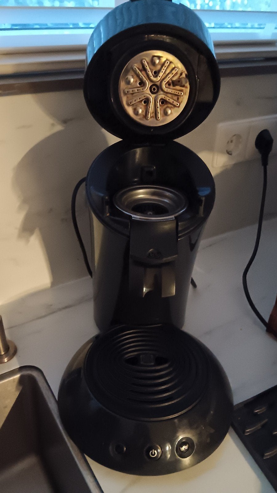 Te koop senseo padhouderapparaat HD 6553 - Zwart, Koffiepads en cups, Gebruikt, Koffiemachine, Ophalen of Verzenden