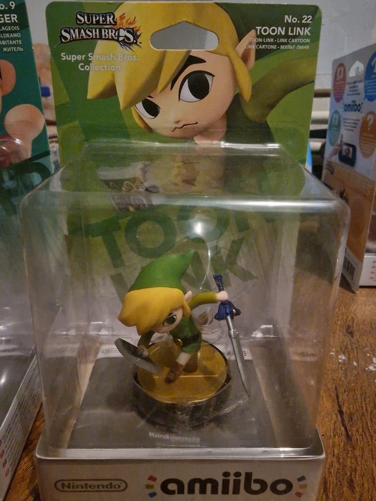 Toon Link amiibo Super Smash Bros. (Ongeopend), Ophalen of Verzenden, Nieuw
