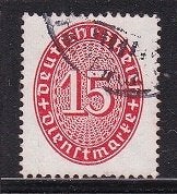 2578 - Duitse Rijk dienstzegel michel D118 gestempeld , Geta, Verzenden, Duitse Keizerrijk, Gestempeld