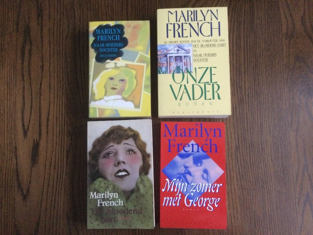 4 boeken van Marilyn French, Ophalen of Verzenden, Gelezen, Marilyn French