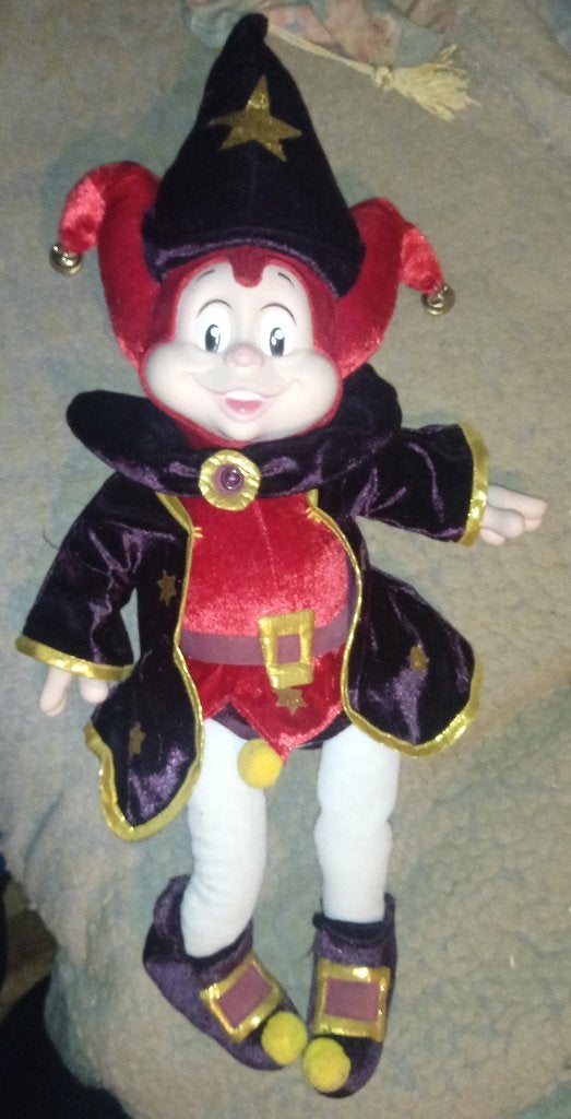 Bijna nieuwe Pardoes Efteling knuffel, Overige typen, Zo goed als nieuw, Met kleding of accessoire, Ophalen of Verzenden