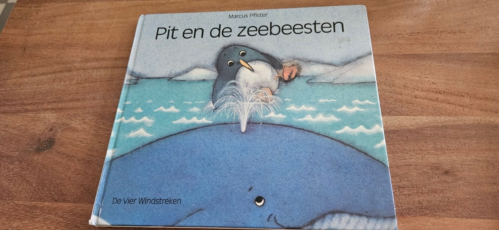 Pit Ahoi!  2x Prentenboek van Marcus Pfister, Ophalen of Verzenden, Gelezen, Marcus Pfister, Prentenboek