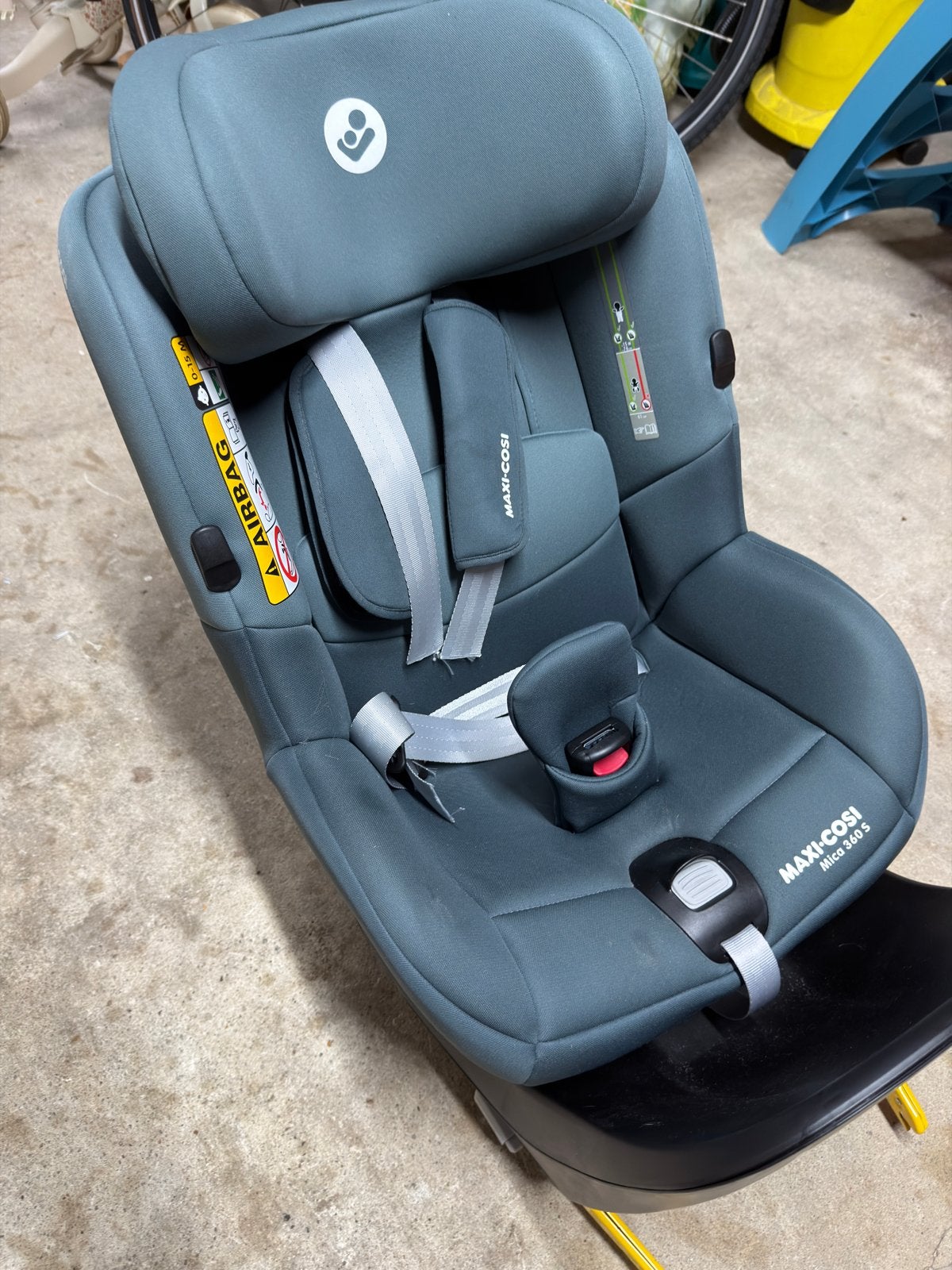 Maxi Cosi mica 360 S autostoel, Kinderen en Baby's, Ophalen, Gebruikt, Verstelbare rugleuning, Isofix