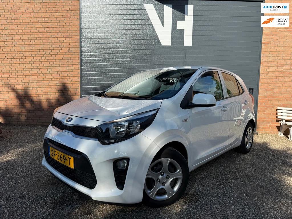 Kia Picanto 1.0 CVVT EconomyPlusLine | AIRCO |, Auto's, Voorwielaandrijving, Dealer onderhouden, Stof, Gebruikt