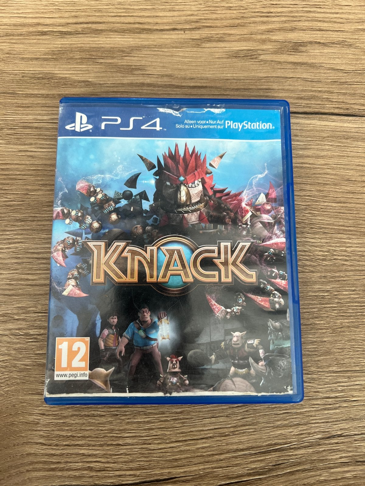 Knack PS4 - Actie-avontuur voor PlayStation 4, Avontuur en Actie, Gebruikt, 1 speler, Ophalen of Verzenden
