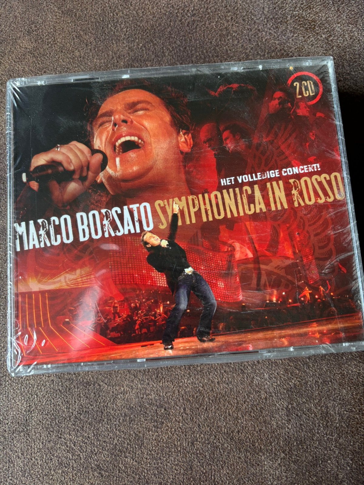 Te koop nieuwe dvd /cd box Marco Borsato symphonica in Rosso, Ophalen of Verzenden, Nieuw in verpakking, Pop, Verzamelalbum