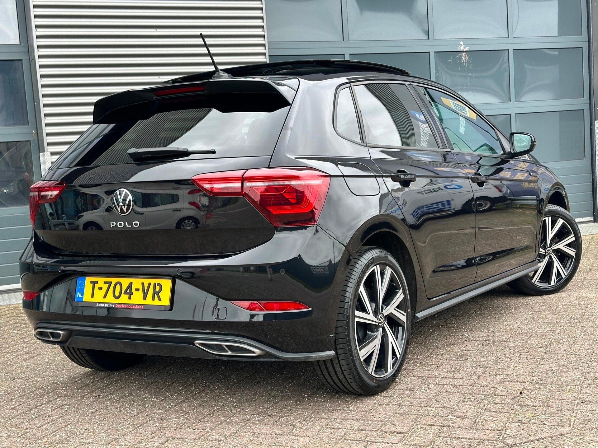 Volkswagen Polo 1.0 TSI 3x R-Line | PANO | IQ-Lights | VIRTU, Stof, Gebruikt, 95 pk, Bedrijf