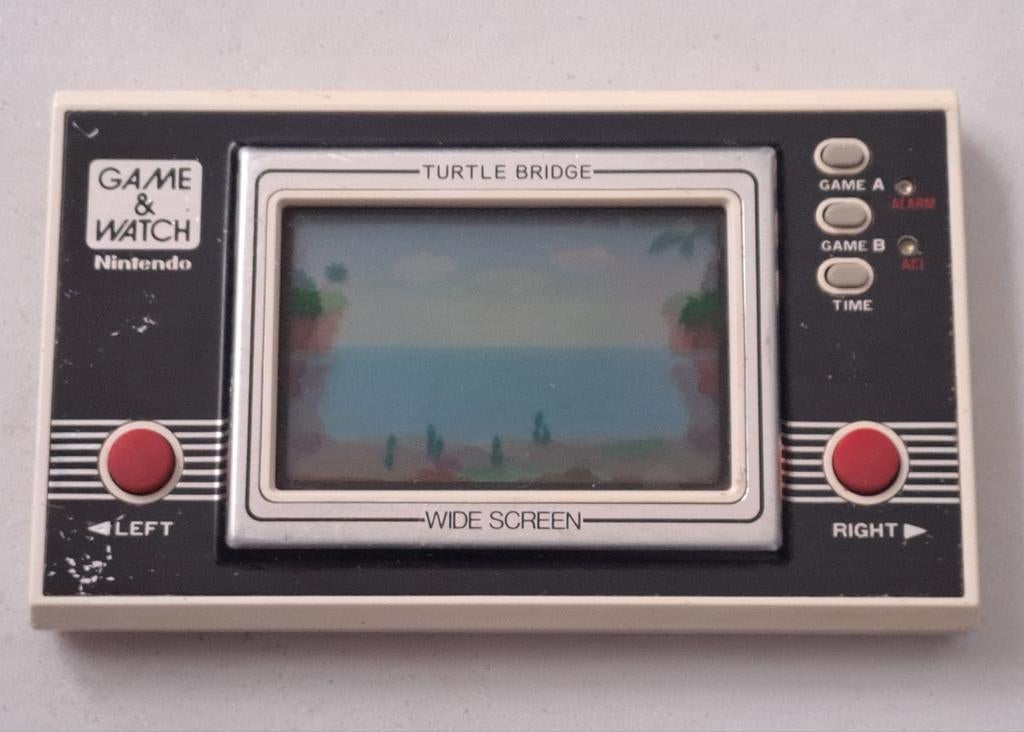 Nintendo Game & Watch Turtle Bridge TL-28, Spelcomputers en Games, Ophalen of Verzenden, Gebruikt