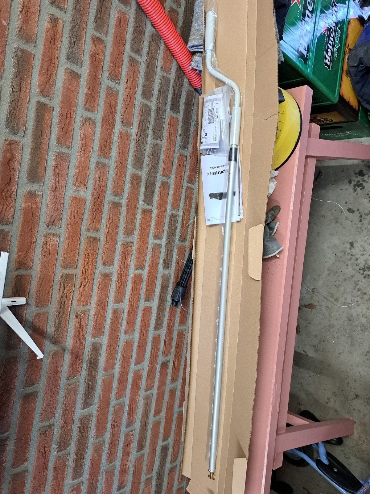 Thule Omnistor 6300 Luifel Bedieningsstang en Pitch Control, Ophalen, Nieuw