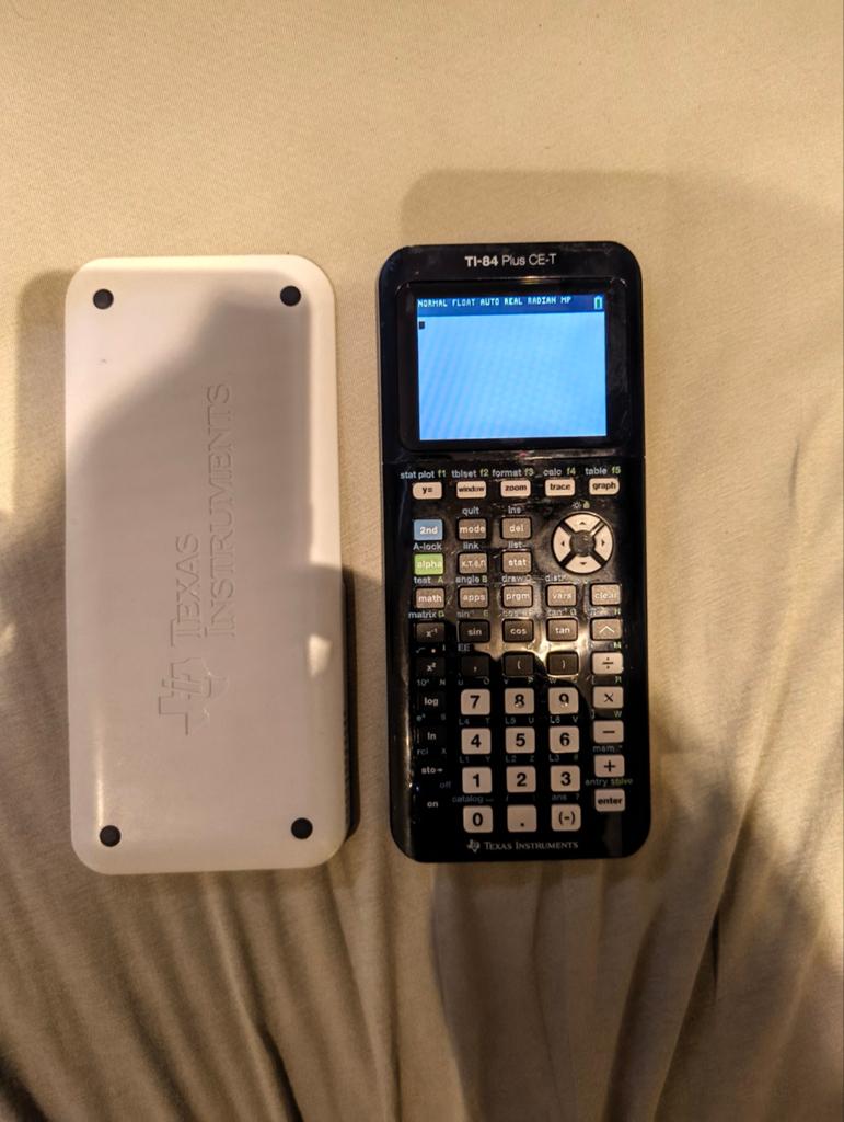 TI-84 Plus CE-T grafische rekenmachine, Ophalen of Verzenden, Grafische rekenmachine, Zo goed als nieuw