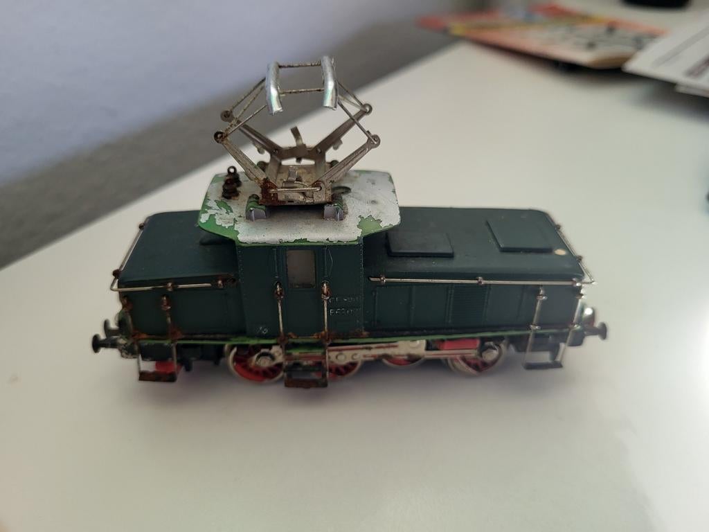 Märklin Locomotief - Gebruikt, Groen e6302, Ophalen of Verzenden