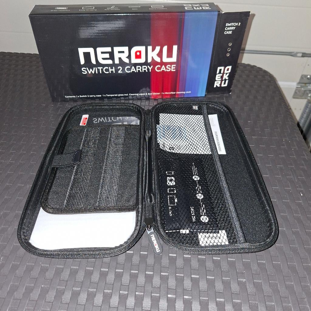 Nintendo Switch 2 Carry Case + Screenprotector, Spelcomputers en Games, Ophalen, Nieuw, Zonder controller, Switch Original