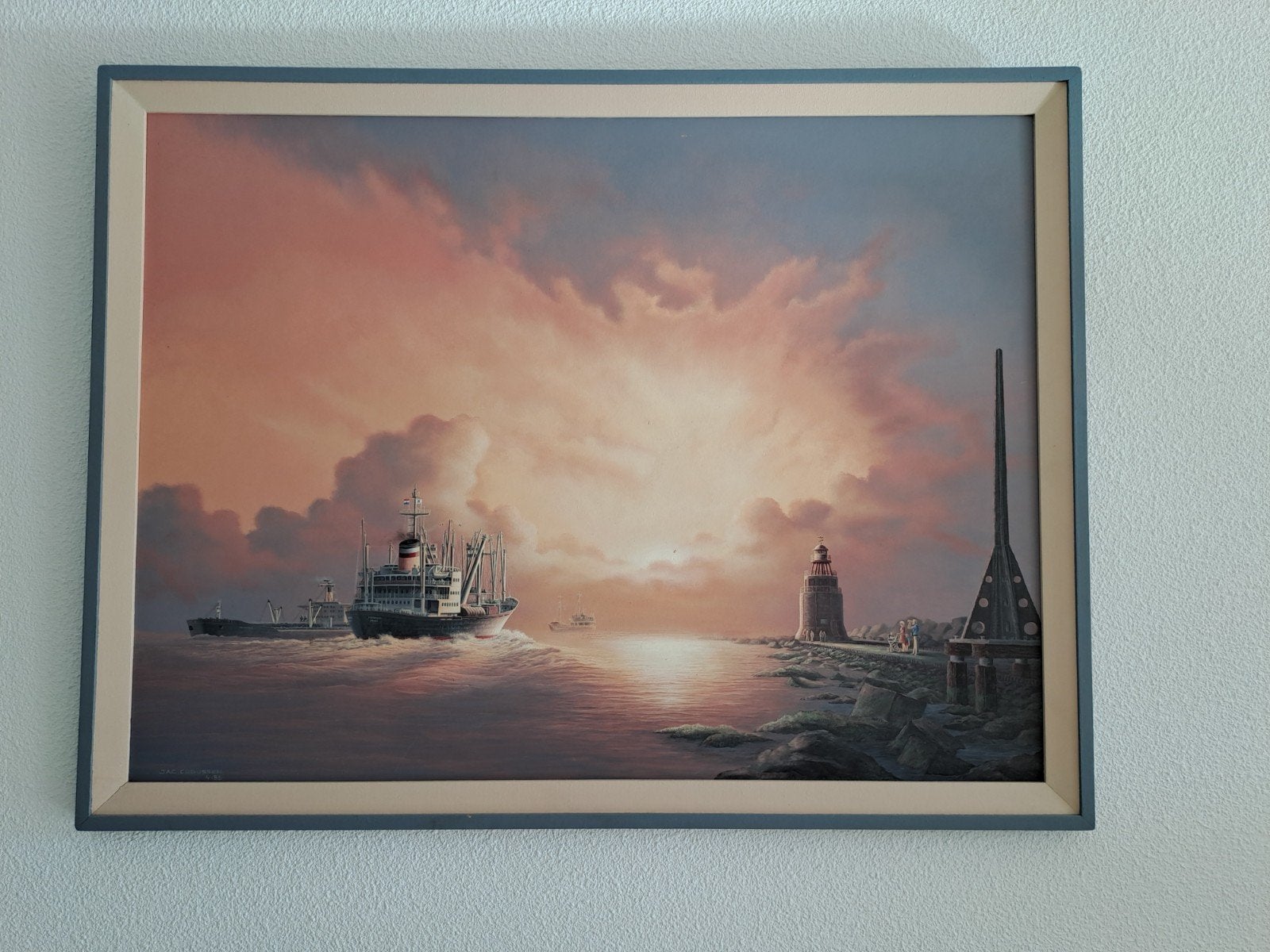 Scheepvaart verzamelen., Ophalen