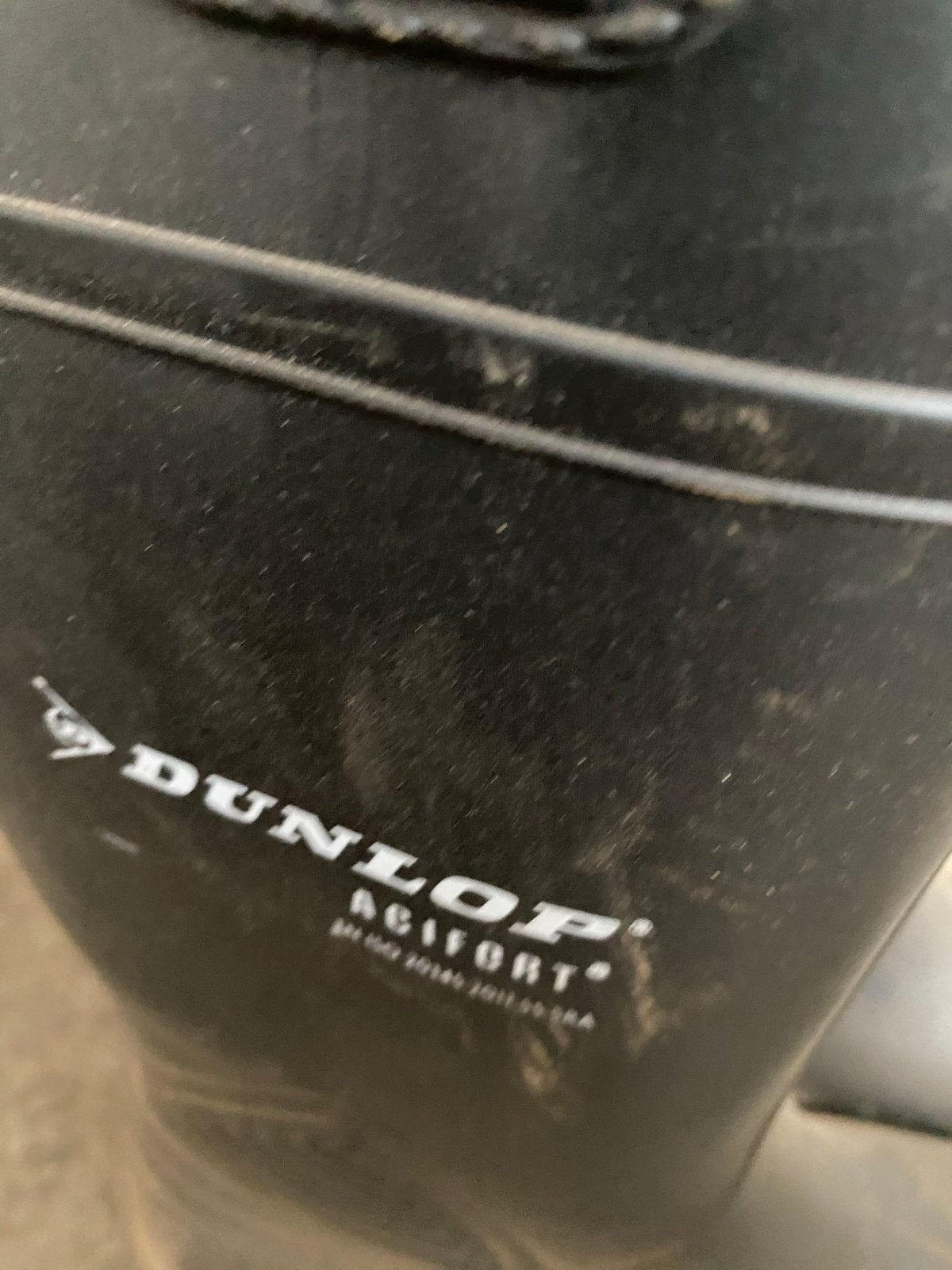 Dunlop Acifort werklaarzen - Maat 40, Tuin en Terras, Werkkleding, Ophalen of Verzenden, Zo goed als nieuw, Heren, Laarzen
