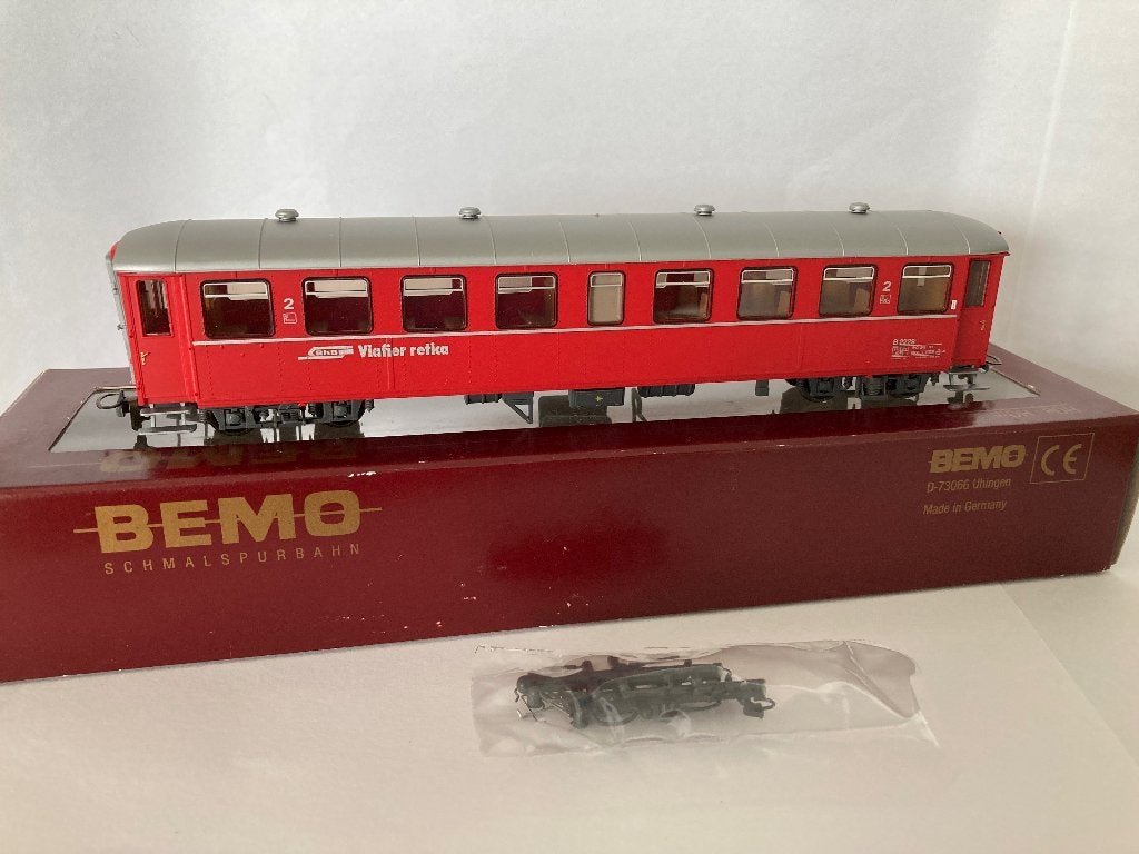 BEMO / Diverse modellen RhB, Overige merken, Gelijkstroom, Wagon, Ophalen of Verzenden