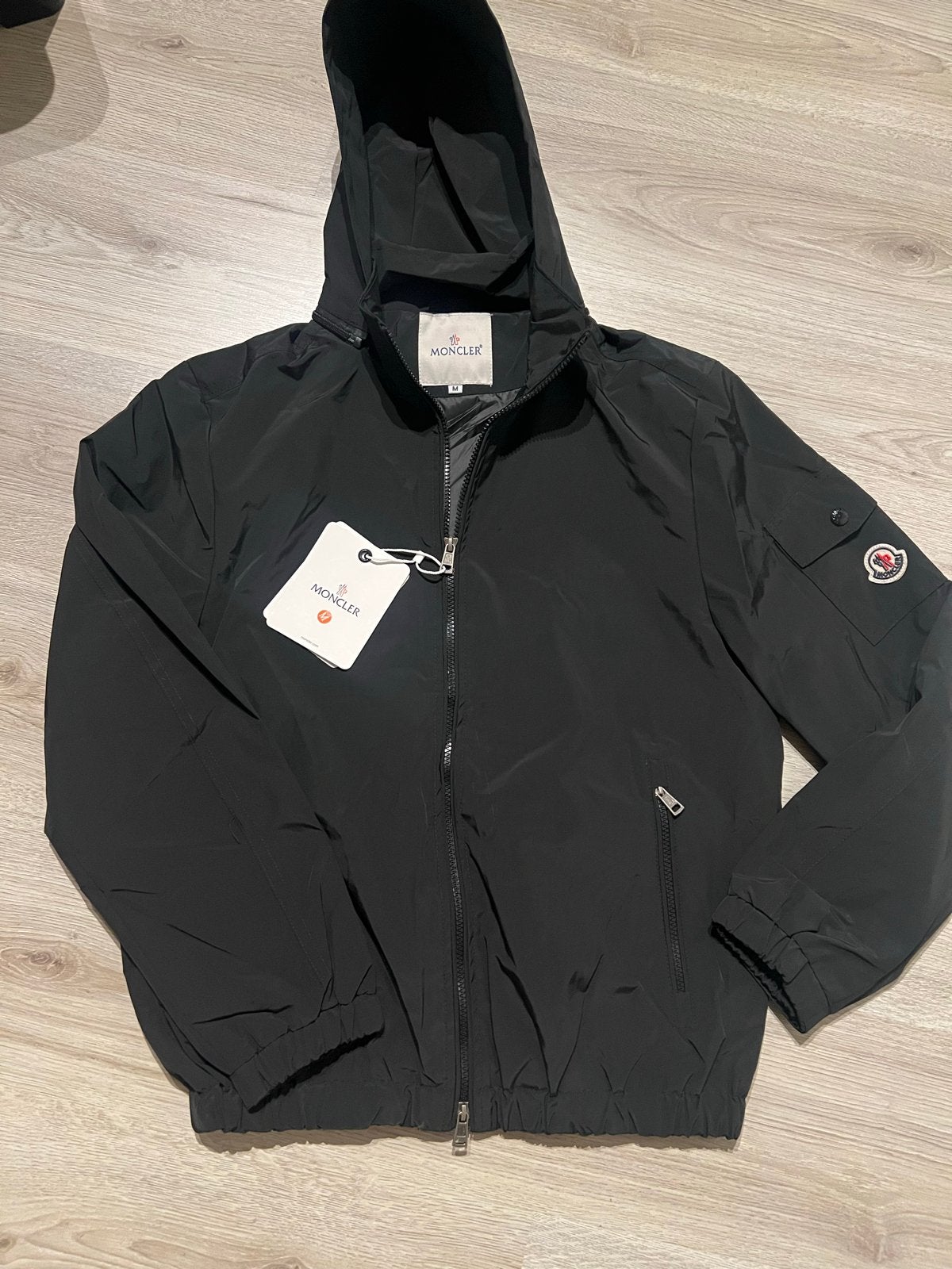 Moncler jas zwart maat M, Ophalen of Verzenden, Nieuw, Maat 48/50 (M), Zwart