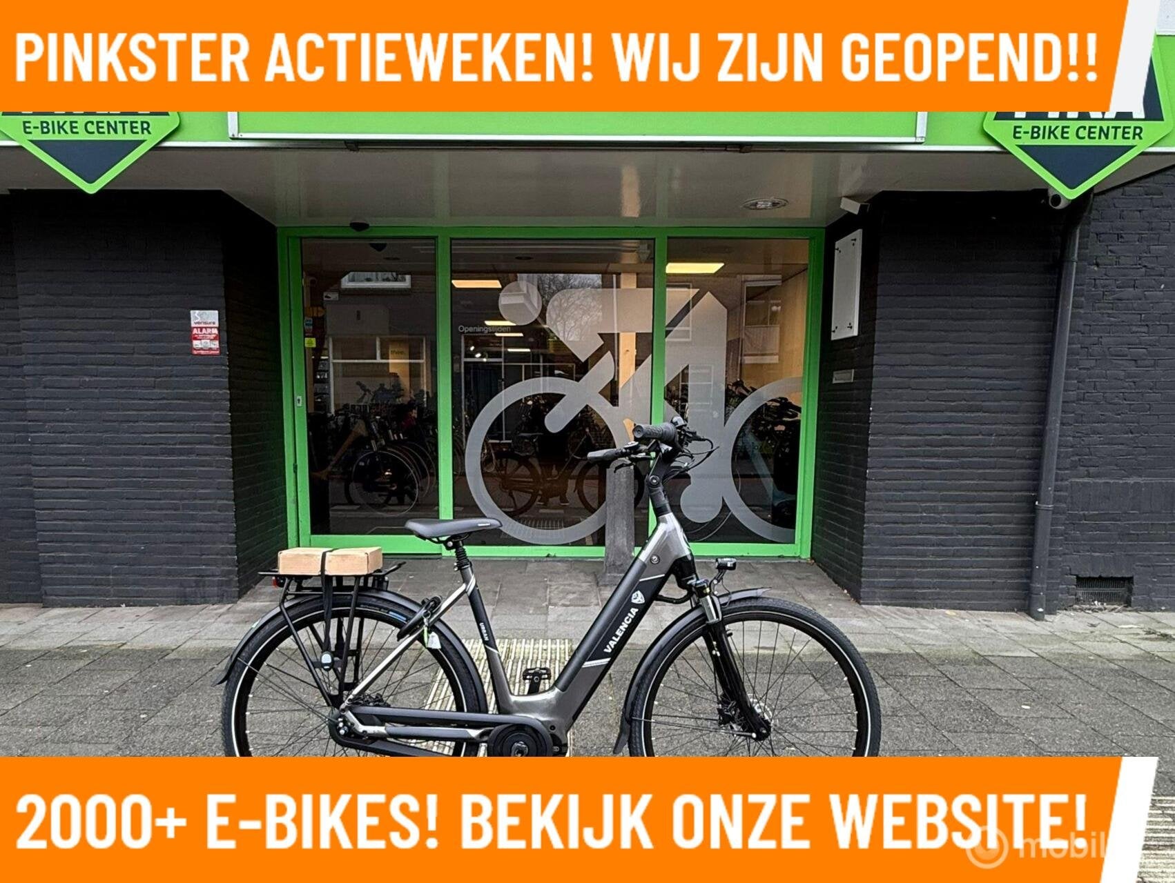 Valencia Urban Elektrische fiets met BAFANG midden motor MRA, Overige merken