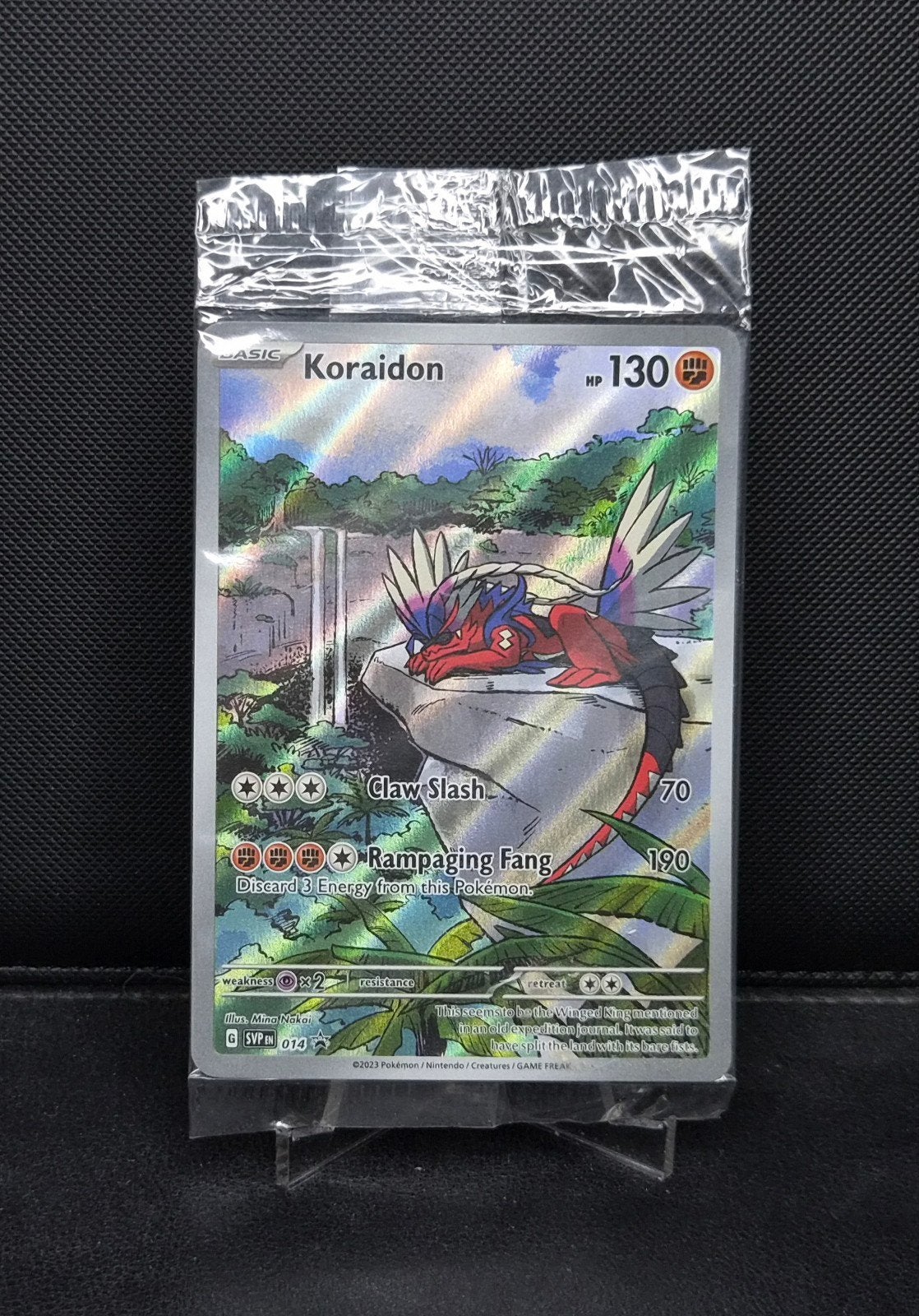 Koraidon SVP014 Promo kaart Sealed, Hobby en Vrije tijd, Verzamelkaartspellen | Pokémon, Zo goed als nieuw, Ophalen of Verzenden