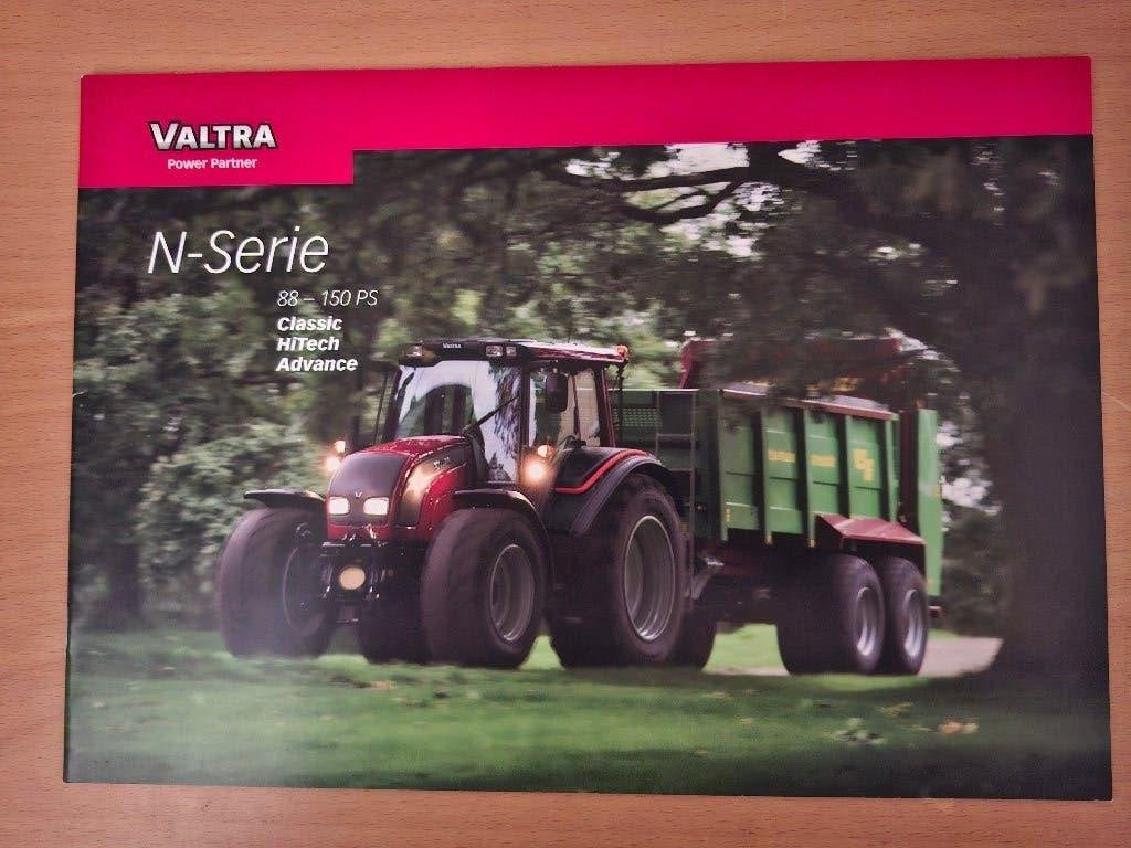 Folder Valtra N-Serie 88 - 150 PS, Ophalen of Verzenden, Gelezen, Tractor en Landbouw