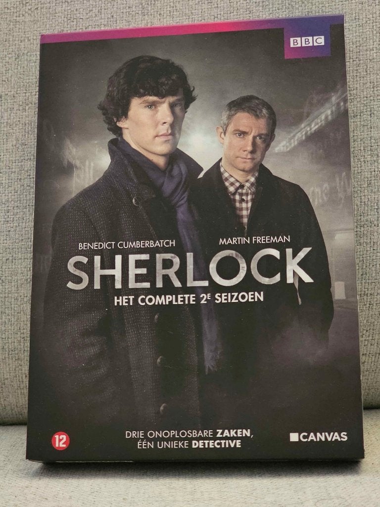 Sherlock Complete 2e seizoen - DVD, Misdaad, Ophalen of Verzenden, Zo goed als nieuw, Seizoen 2