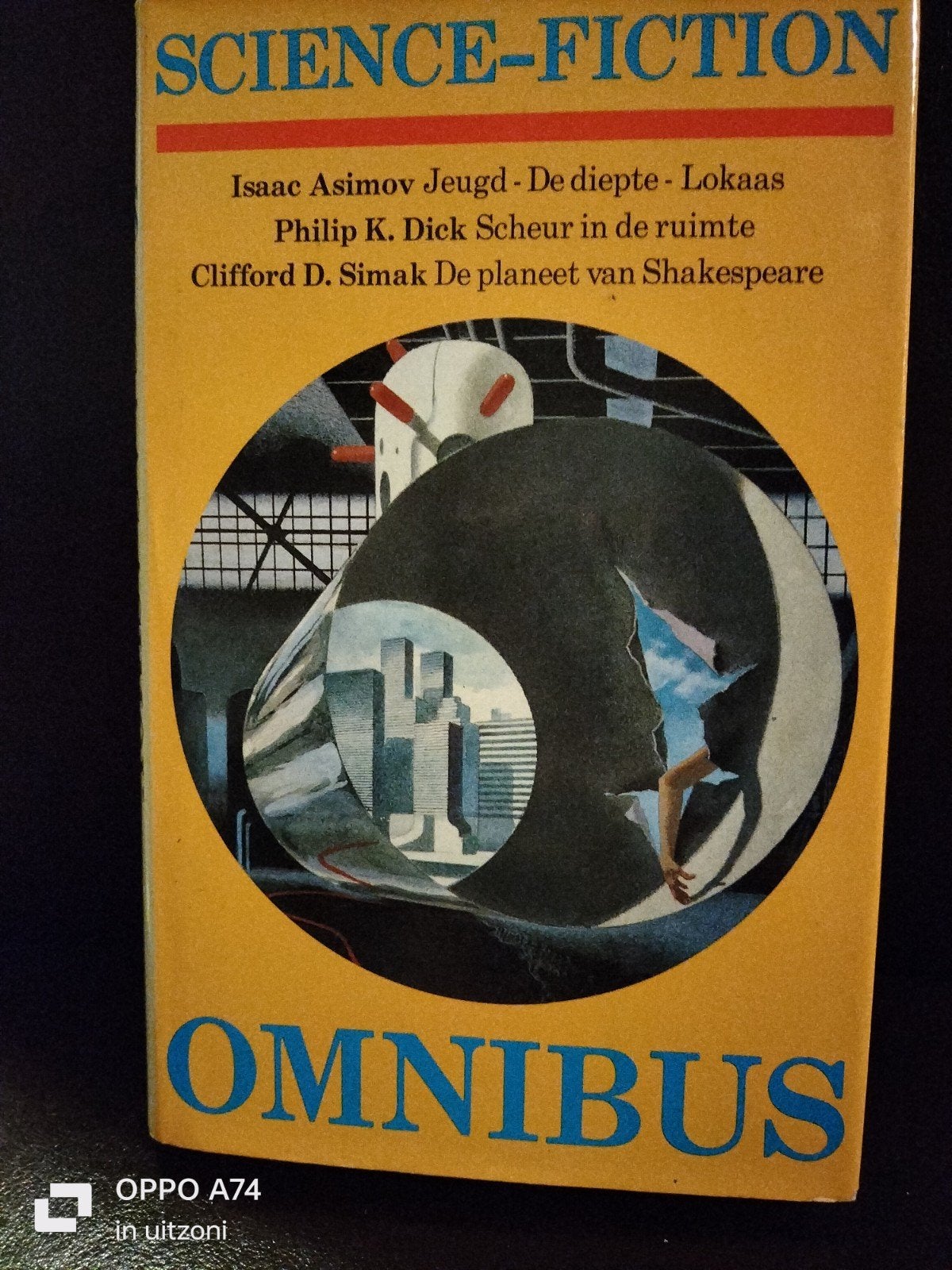 Science-Fiction Omnibus: Asimov, Dick, Simak, Ophalen of Verzenden, Gelezen, Isaac Asimov, Philip K. Dick, Clifford D. Simak