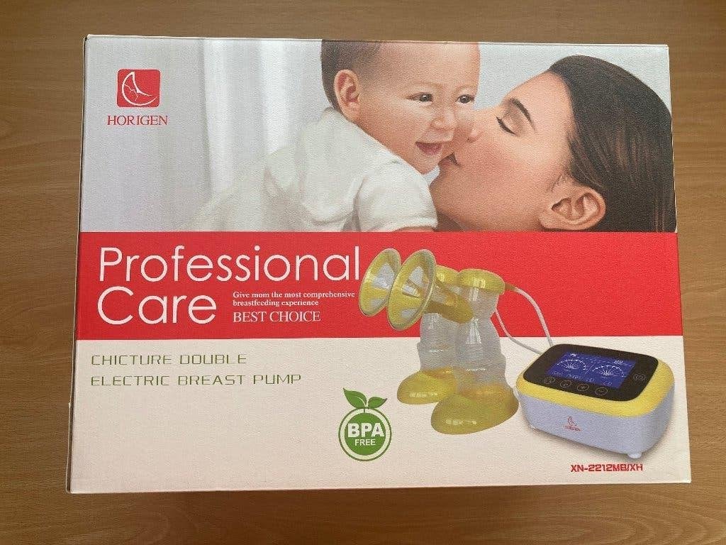 Horigen Professional Care Dubbele Elektrische Borstkolf, Borstkolf, Ophalen of Verzenden, Zo goed als nieuw, Horigen