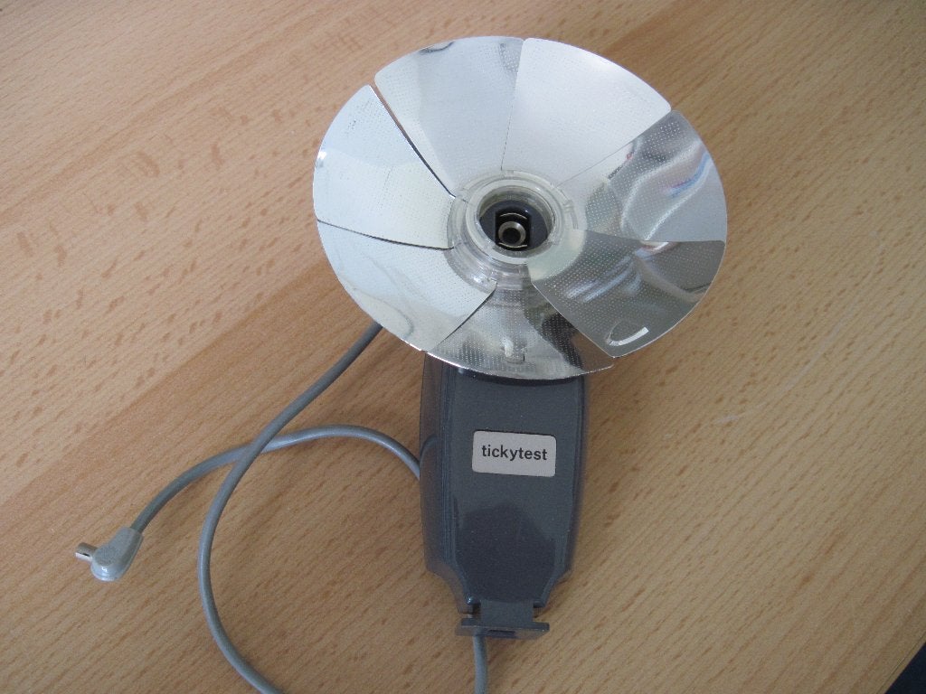 268 - Tickytest Lampjesflitser, Verzamelen, Ophalen of Verzenden, 1960 tot 1980, Flitser