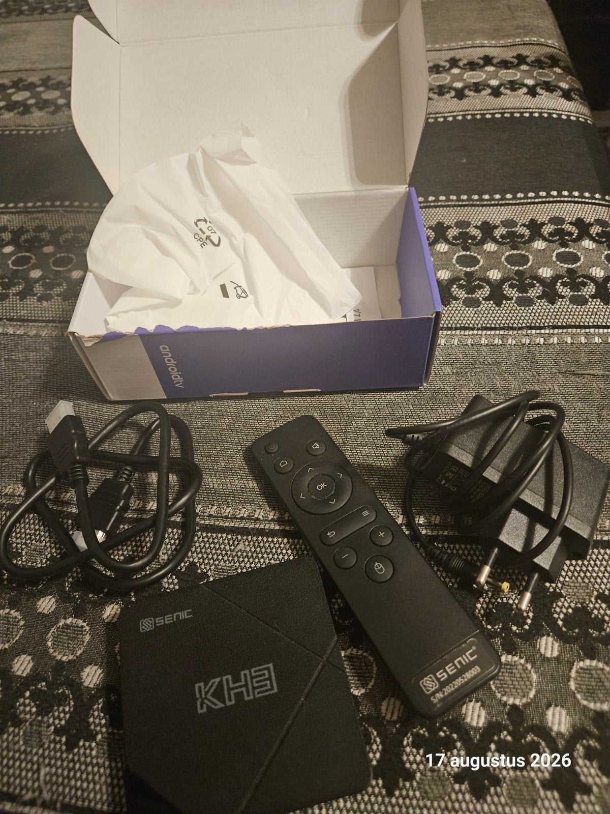 SENIC KH3 Android TV Box - Zo goed als nieuw, Ophalen of Verzenden